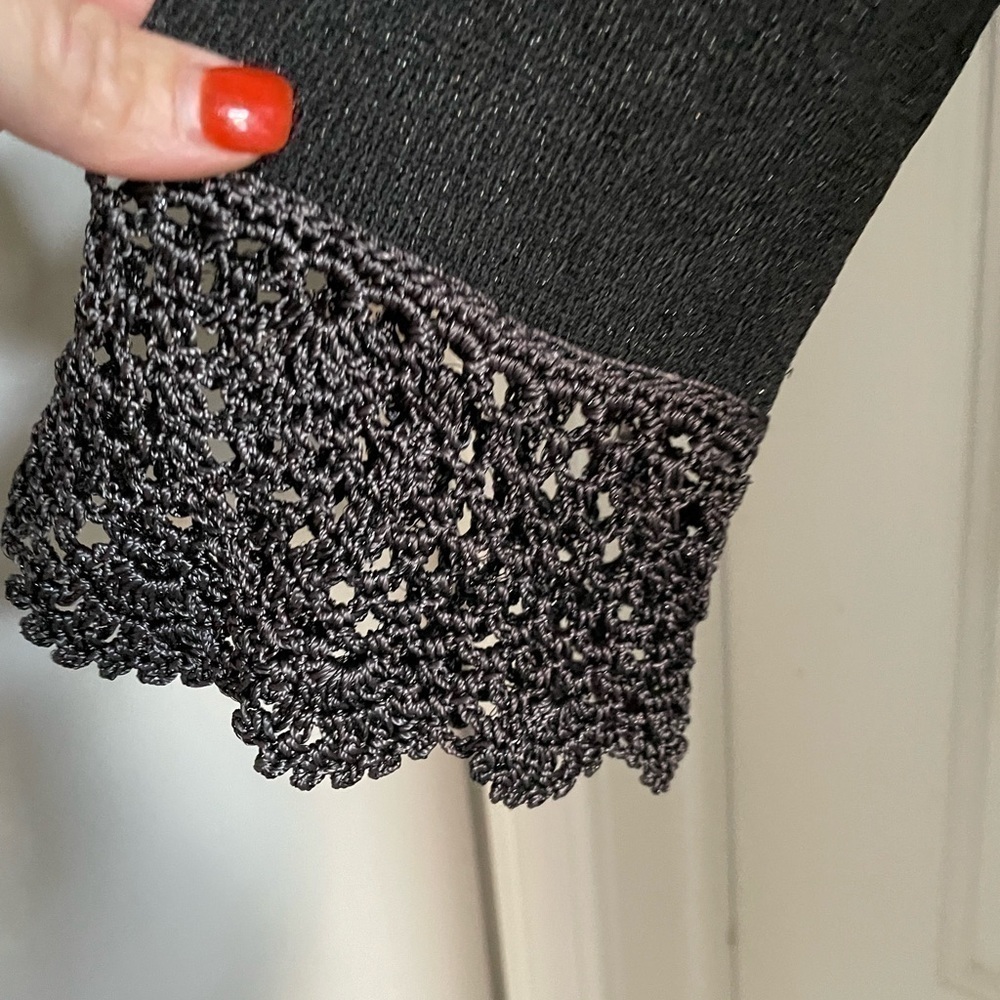 Dark gray coverup with a little sparkle.  Size XL. - Picture 3 of 6